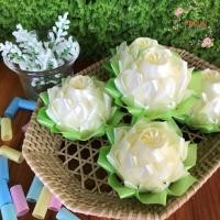 ราคา ดอกบัวปทุมมา โปรยทานตัวเปล่า I เหรียญโปรยทาน กัลปพฤกษ์ กำพรึก งานบุญ งานบวช (6780362106)