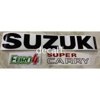 ราคา SUZUKI EURO4,ยูโร2. สติ๊กเกอร์รถบรรทุก Suzuki Truck Stamp Euro 4, Euro 2. แสตมป์ตัวอักษร Suzuki ยูโร4 ยูโร2 (22765268675)