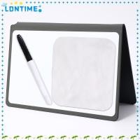 ราคา LONTIME สมุดบันทึกไวท์บอร์ด, แผ่นบันทึกลบได้หนัง A5, เรียบง่ายพร้อมปากกาไวท์บอร์ด/ผ้าเขียนแบบใช้ซ้ําได้โรงเรียน Office (29693228631)