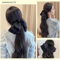 ราคา ^N^ วิกผมหางม้าสังเคราะห์หยิกยาวอารมณ์ขี้เกียจโบว์หวานวิกผมถักเปียต่ํา {ที} (28134721009)