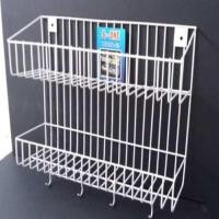 ราคา ( รบี02) - ชั้นวางเครื่องเทศลวด 2 ชั้น อเนกประสงค์ 2 ชั้น / ชั้นวางสบู่ / ชั้นวางเหล็ก / ชั้นวางเครื่องเทศ / ชั้นวางของในครัว (40322713085)