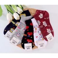 ราคา ถุงเท้าลาย BT21 มี 5 คู่ ราคาเพียง 99 บาท‼️ (8472945415)