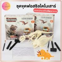 ราคา ชุดขุดฟอสซิลไดโนเสาร์ ขุดฟอสซิล ฟอสซิลไดโนเสาร์ ของเล่นส่งเสริมการเรียนรู้ เล่นสนุก ฝึกสมาธิ V87 พร้อมส่งจากไทย (24681373596)