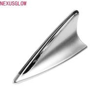 ราคา NEXUSGLOW เครื่องขยายสัญญาณ FM, อะแดปเตอร์เสาอากาศหูฉลามป้องกันไฟฟ้าสถิตย์, สติ๊กเกอร์คาร์บอนไฟเบอร์สไตล์เสาอากาศทางอากาศรถวิทยุเสาอากาศหลังคารถตกแต่งภายนอก (46106343223)