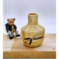 ราคา ขวดสาเกดินเผาปั้นมือวาดมือลายสวย งานวินเทจใบเล็ก เนื้อสวย มีปัํมแบรนดฺ์ญี่ปุ่นก้นขวด (28460379019)