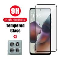 ราคา 2 in 1 สําหรับ Moto G66j 5G กระจกนิรภัยสําหรับ Motorola Moto G66y G06 G86 G15 G67 G57 Power G56 G85 G04S G04 G96 5G Full Coverage Screen Protector + เลนส์ฟิล์ม (40776949781)