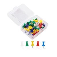 ราคา เข็มหมุด เข็มหมุดติดบอร์ด หมุด เข็มหมุดปักแผนที่ หมุดติดกระดาษ เข็มหมุดพลาสติกหลากสี (23479486741)