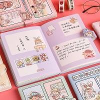 ราคา สมุดโน๊ต ลายการ์ตูนญี่ปุ่น 32K คละแบบ พร้อมปุ่มแม่เหล็ก DIY (17694083546)