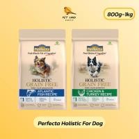 ราคา Perfecta Holistic For Dog Grain Free อาหารสุนัขโฮลิสติก ไม่ผสมธัญพืช ขนาด 0.8-1 kg (27329929229)