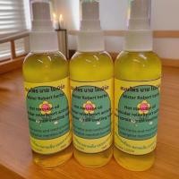 ราคา 24 ขวด สเปรย์ น้ำมันนวดตัว สูตรร้อน body hot massage oil Mister Robert herbs สมุนไพร นาย โรเบิร์ต 100ml sport pain (53950760289)