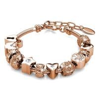ราคา KRYSTAL COUTURE Rose Gold Pad Lock สร้อยข้อมือลูกปัดประดับด้วยคริสตัล SWAROVSKI (22468861190)
