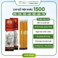 ราคา Koh-i-noor 1500 2B-8B ดินสอไม้พรีเมี่ยม ดินสอไม้คุณภาพสูง เฉพาะสําหรับร่างและการเขียน (50356488491)