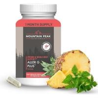 ราคา Mountain Peak Nutritionals Aller G Plus - Respiratory, Sinus, & Seasonal Allergy Support - w/Bromelain & Stinging Nettle - ส่งเสริมฟังก์ชั่นภูมิคุ้มกันเพื่อสุขภาพ (90 แคปซูลมังสวิรัติ) (46204623457)