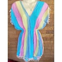 ราคา ชุดเซ็ตสีรุ้งเสื้อกางเกง (26878264204)