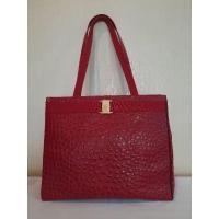 ราคา Salvatore Ferragamo shopping bag หนังสวยมาก (8326975950)