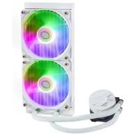 ราคา CPU LIQUID COOLER (ระบบระบายความร้อนด้วยน้ำ) COOLER MASTER MASTERLIQUID 240L CORE ARGB (WHITE) (22062985536)