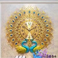 ราคา นาฬิกาแขวนนกยูงคู่** (15498843022)