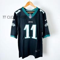 ราคา NFL Football Premium Jersey Rugby AJ Brown 11 Philadelphia Eagles Black Plus Size Men (42662468431)
