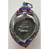 ราคา เหรียญอาจารย์นำ (วัดดอนศาลา) รุ่นแรก ออกที่วัดชิโนรส ปี 2513(เลี่ยมกรอบเงินสั่งทำอย่างดีพร้อมใช้ครับ) แท้% (4755481858)