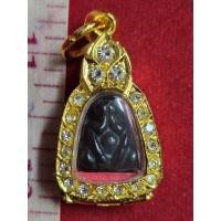 ราคา พระปิดตาวัดอนงค์เนื้อเมฆพัตร เป็นของแท้รับประกันให้พร้อมกรอบทองไบคอนแท้ (41520317789)