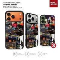 ราคา Softcase Hardcase Hybrid TPU Custom iPhone 17 16 15 14 13 12 11 Pro Max Plus Mini Music Rock n Roll OWL0047-3 (53854024531)