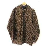 ราคา Vintage Fendi 1990’s Zucca Reversible Hoodie Jacket Made In Italy (51505779873)