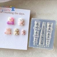 ราคา [Keepgaiety-t] แม่พิมพ์เล็บซิลิโคน 3D การ์ตูนหมี Bowknot Design แม่แบบแผ่นแกะสลัก DIY อุปกรณ์ตกแต่งเล็บ [ใหม่] (54903968298)