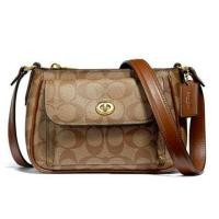 ราคา Sale..กระเป๋า COACH มือ 1 แท้ รุ่น (F31454) SADIE CROSSBODY IN SIGNATURE CANVAS สีน้ำตาลลาย c (7205735138)