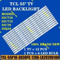 ราคา 12pcs TCL 55 นิ้วทีวี LED Backlight 55C716 55C715 55C78 55Q10 YHF-4C-LB5506-YH09J TCL-55P10-3030FC-12X (27760378051)