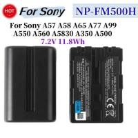 ราคา ▥ ใหม่คุณภาพสูง Np-Fm500h แบตเตอรี่ Fm500h แบตเตอรี่สําหรับ Sony A57 A58 A65 A77 A99 A550 A560 (43215078225)