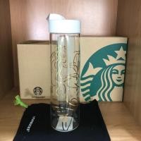 ราคา Starbucks ขวดแก้ว Glass Siren Water Bottle ปี 2017 ของแท้ (7237818484)