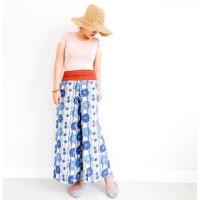 ราคา การเกงฝ้าย กางเกงแพนเค้ก กางเกงผ้าไทย (1053451184)