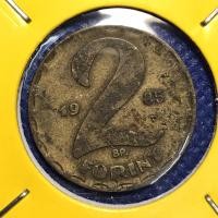 ราคา เหรียญรหัส13609 เหรียญเก่า ปี1985 ฮังการี 2 FORINT (4120184320)