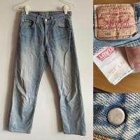 ราคา กางเกงยีนส์ levi’s 501 ป้ายแคร์ปี93 made in usa เอว 29 (40061535873)