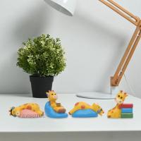 ราคา [คีโซโต2] น่ารักน่ารักขนาดเล็กยีราฟรูปปั้นเรียบเรซิ่นของเล่นสะสมประติมากรรมสําหรับโฮมออฟฟิศศึกษาแดชบอร์ดตกแต่ง (58004113527)