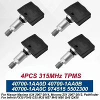 ราคา 4PCS 315MHz TPMS Tire Pressure Sensor For Nissan Maxima A34 2007-2014 Nissan Murano Z51 2007-2012 4 (55155791851)