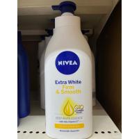 ราคา นีเวีย เอ็กซ์ตร้า ไวท์ เฟิร์มมิ่ง แอนด์ สมูท โลชั่น ขวดใหญ่ 600มล. NIVEA Extra White Firm & Smooth lotion (25086135649)