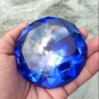 ราคา พลอยสังเคราะห์ American Diamond / Blue Topaz Jumbo Big Size (9829782687)