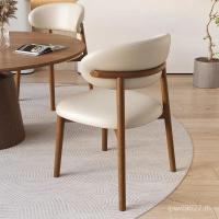 ราคา ครีมไม้เนื้อแข็งเก้าอี้รับประทานอาหารสีแดงหรูหราร้านอาหารที่ทันสมัยเก้าอี้สไตล์สุทธิครัวเรือนโรงแรมนอร์ดิกพนักพิงแสงที่เรียบง่ายโต๊ะรับประทานอาหารเก้าอี้ LLWV (45105287665)