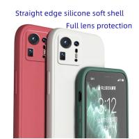 ราคา เหมาะสําหรับเคสโทรศัพท์ Xiaomi mix4 Xiaomi mix3 ซิลิโคนเหลว Xiaomi mix4 ขอบตรงนิ่ม mix4 เคสป้องกัน (47955314899)