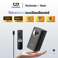 ราคา GOOJODOQ AC1091 โปรเจคเตอร์ 160 Ansi Projector Android 13 Mini Projector พร้อมลำโพง (46453686910)