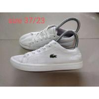 ราคา ผ้าใบ Lacoste สีขาว (5597526820)
