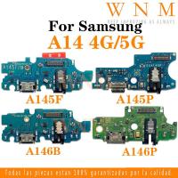 ราคา พร้อม IC USB ชาร์จพอร์ต Dock Connector สําหรับ Samsung Galaxy A14 4G / 5G A145F A145P A146P A146B Charger พอร์ตอะไหล่ซ่อม (43552180607)