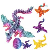 ราคา Dr.bei 3D พิมพ์ Flying Dragon Figurine ข้อต่อที่สามารถเคลื่อนย้ายมังกรจีนรูป Articulated Winged Dragon รุ่น Fidget ของเล่นเดสก์ท็อปตกแต่งเครื่องประดับ (27269980367)