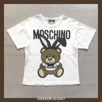 ราคา MOSCHINO T Shirt เสื้อยืดแขนสั้นมือสอง ✔️ (25720435740)
