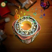 ราคา MAURICEOYA กล่องดนตรีปริศนา 3 มิติ, City of Sky กล่องดนตรีสร้างสรรค์ปริศนาไม้, โมเดลกลหัตถกรรมชุดโมเดลทํามือ DIY กล่องแหวนประกอบ Teen (26644200816)