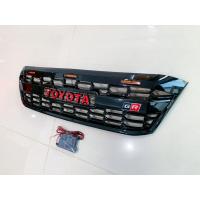 ราคา LA กระจังหน้า Toyota Vigo 2008 GR กระจังหน้าแต่งวีโก้ กระจังหน้ารถ [ ดำเงา ไฟส้ม ] (47605674131)
