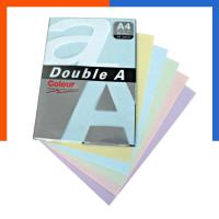 ราคา กระดาษสีถ่ายเอกสาร A4 80 แกรม สีอ่อน คละสี (แพ็ค100แผ่น) ดับเบิ้ลเอ Double A กระดาษสี กระดาษถ่ายเอกสารสี US.Station (2291648201)