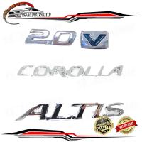 ราคา โลโก้ ติดท้ายรถยนต์ 2.0 + V + COROLLA + ALTIS LOGO 2.0 + V COROLLA + ALTIS ชุปโครเมี่ยม ใส่ Altis แอลติส Toyota 4 ชิ้น (16858302443)