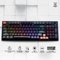 ราคา NUBWO X801 ELEANOR คีย์บอร์ด Mechanical MINI RGB CIY BLUE Switch ขนาด 97% Full-Size ราคา 749.- (29960176639)